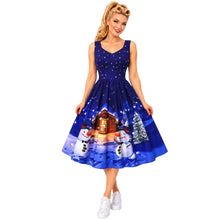 Load image into Gallery viewer, Christmas Snowman Dress