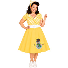 Load image into Gallery viewer, Christmas Snowman Skirt, available in 3 colours