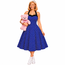 Load image into Gallery viewer, Retro Halterneck Dress, choose from 4 prints