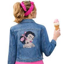 Load image into Gallery viewer, Peachy Keen Denim Jacket