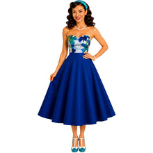 Load image into Gallery viewer, Aria Chiffon Print Evening Dress