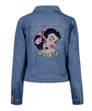 Load image into Gallery viewer, Peachy Keen Denim Jacket
