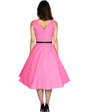 Load image into Gallery viewer, V Neck Retro Vintage Dress available in 9 colours