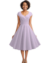 Load image into Gallery viewer, Sweetheart Neckline Vintage Inspired 50s 60s Dress