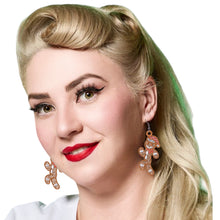 Load image into Gallery viewer, Gingerbread Man Earrings