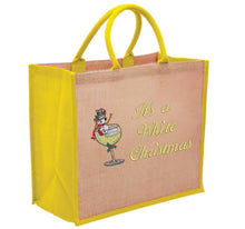 Load image into Gallery viewer, It's a White Christmas Tote Bag, available in 4 colours
