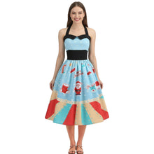 Load image into Gallery viewer, Vintage Style Halterneck Dress