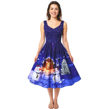 Load image into Gallery viewer, Christmas Snowman Dress