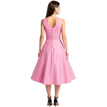 Load image into Gallery viewer, Flamingo V Neck Dress