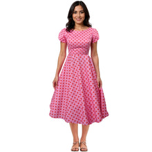 Load image into Gallery viewer, Strawberry Shortcake Dress with Petal Sleeves