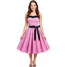 Load image into Gallery viewer, Retro Halterneck Dress, choose from 4 prints