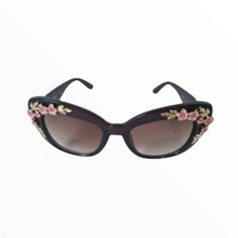 Load image into Gallery viewer, Brown Cherry Blossom Sunglasses