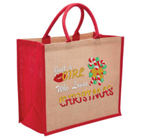 Load image into Gallery viewer, Christmas Candy Canes Tote Bag, Available in 3 colours
