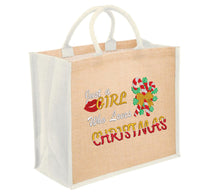 Load image into Gallery viewer, Christmas Candy Canes Tote Bag, Available in 3 colours

