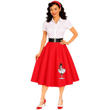 Load image into Gallery viewer, Festive Snowman sitting in a Wine Glass Skirt
