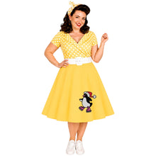 Load image into Gallery viewer, Christmas Roller Skating Penguin Skirt

