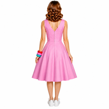 Load image into Gallery viewer, Flamingo V Neck Dress
