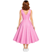 Load image into Gallery viewer, Flamingo V Neck Dress
