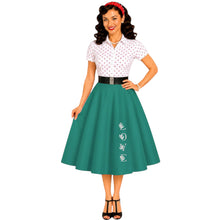 Load image into Gallery viewer, Antique Floral Love Skirt
