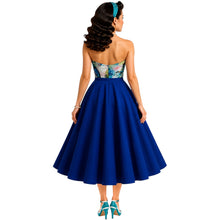 Load image into Gallery viewer, Aria Chiffon Print Evening Dress
