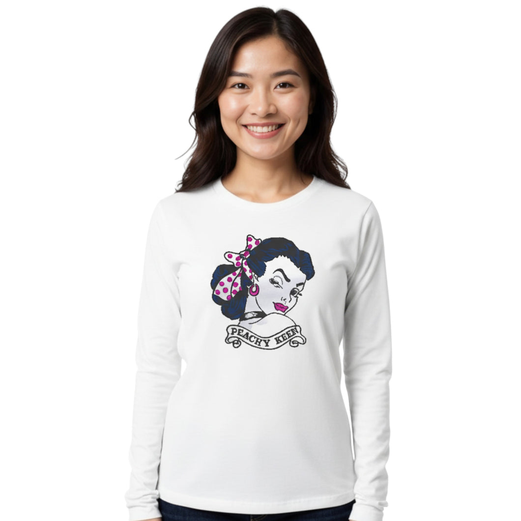 Peachy Keen Long Sleeve Top