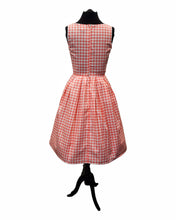 Load image into Gallery viewer, Barbie Inspired Pink and White Gingham Dress
