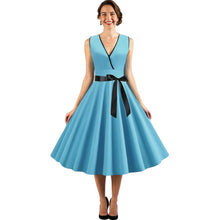 Load image into Gallery viewer, Audrey Hepburn inspired Dress. Choose from 7 Colours
