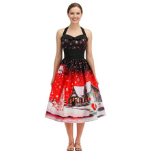 Load image into Gallery viewer, Vintage Style Halterneck Dress
