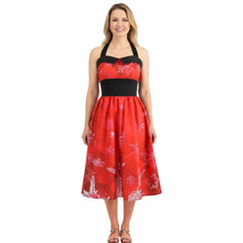 Load image into Gallery viewer, Vintage Style Halterneck Dress
