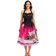 Load image into Gallery viewer, Vintage Style Halterneck Dress
