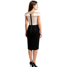 Load image into Gallery viewer, Hayley Off The Shoulder Cocktail Dress
