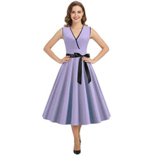 Load image into Gallery viewer, Audrey Hepburn inspired Dress. Choose from 7 Colours
