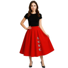 Load image into Gallery viewer, Antique Floral Love Skirt
