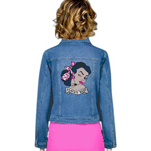 Load image into Gallery viewer, Peachy Keen Denim Jacket
