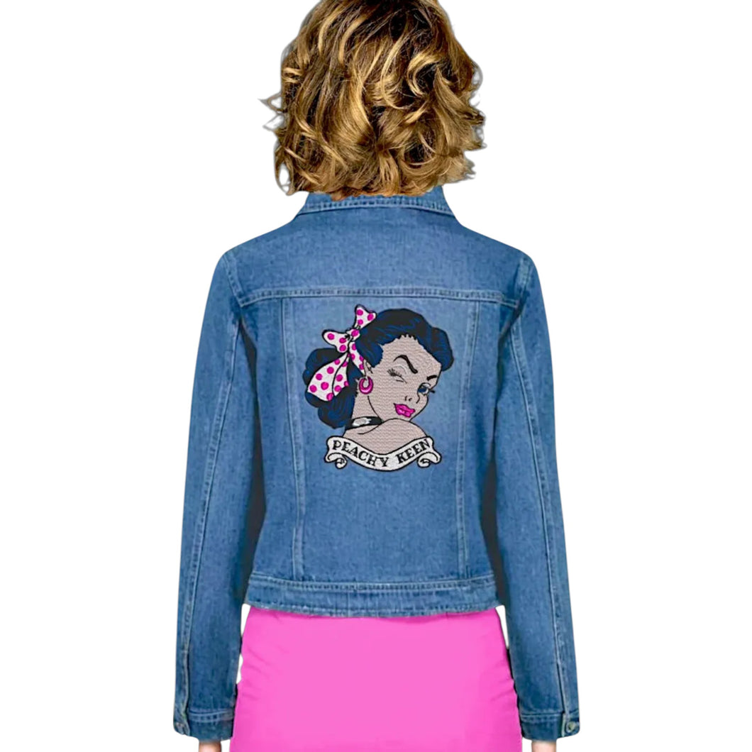 Peachy Keen Denim Jacket
