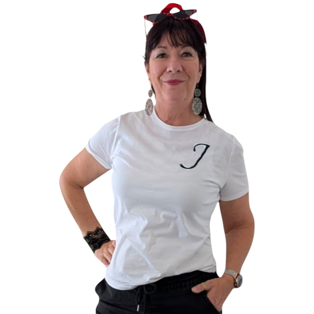 Monogrammed Letter Tshirt