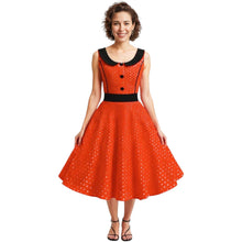 Load image into Gallery viewer, Vintage Peter Pan Collar and Button Dress choose from 4 prints
