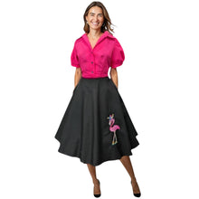 Load image into Gallery viewer, Flamingo 2 Tone Shirt Dress
