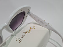 Load image into Gallery viewer, White Cherry Blossom Sunglasses
