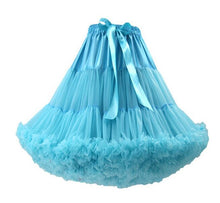 Load image into Gallery viewer, 2 layer, Tiered Soft Tulle Petticoat, Rockabilly Underskirt available in 7 colours
