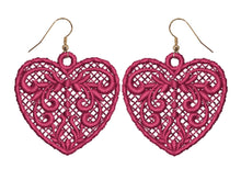 Load image into Gallery viewer, Love Heart Valentine&#39;s Earrings

