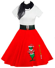Load image into Gallery viewer, Grinch Skirt, available in 2 colours
