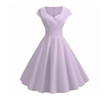 Load image into Gallery viewer, Sweetheart Neckline Vintage Inspired 50s 60s Dress
