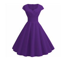 Load image into Gallery viewer, Sweetheart Neckline Vintage Inspired 50s 60s Dress
