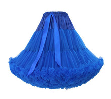 Load image into Gallery viewer, 2 layer, Tiered Soft Tulle Petticoat, Rockabilly Underskirt available in 7 colours
