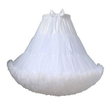 Load image into Gallery viewer, 2 layer, Tiered Soft Tulle Petticoat, Rockabilly Underskirt available in 7 colours
