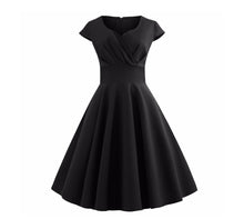 Load image into Gallery viewer, Sweetheart Neckline Vintage Inspired 50s 60s Dress
